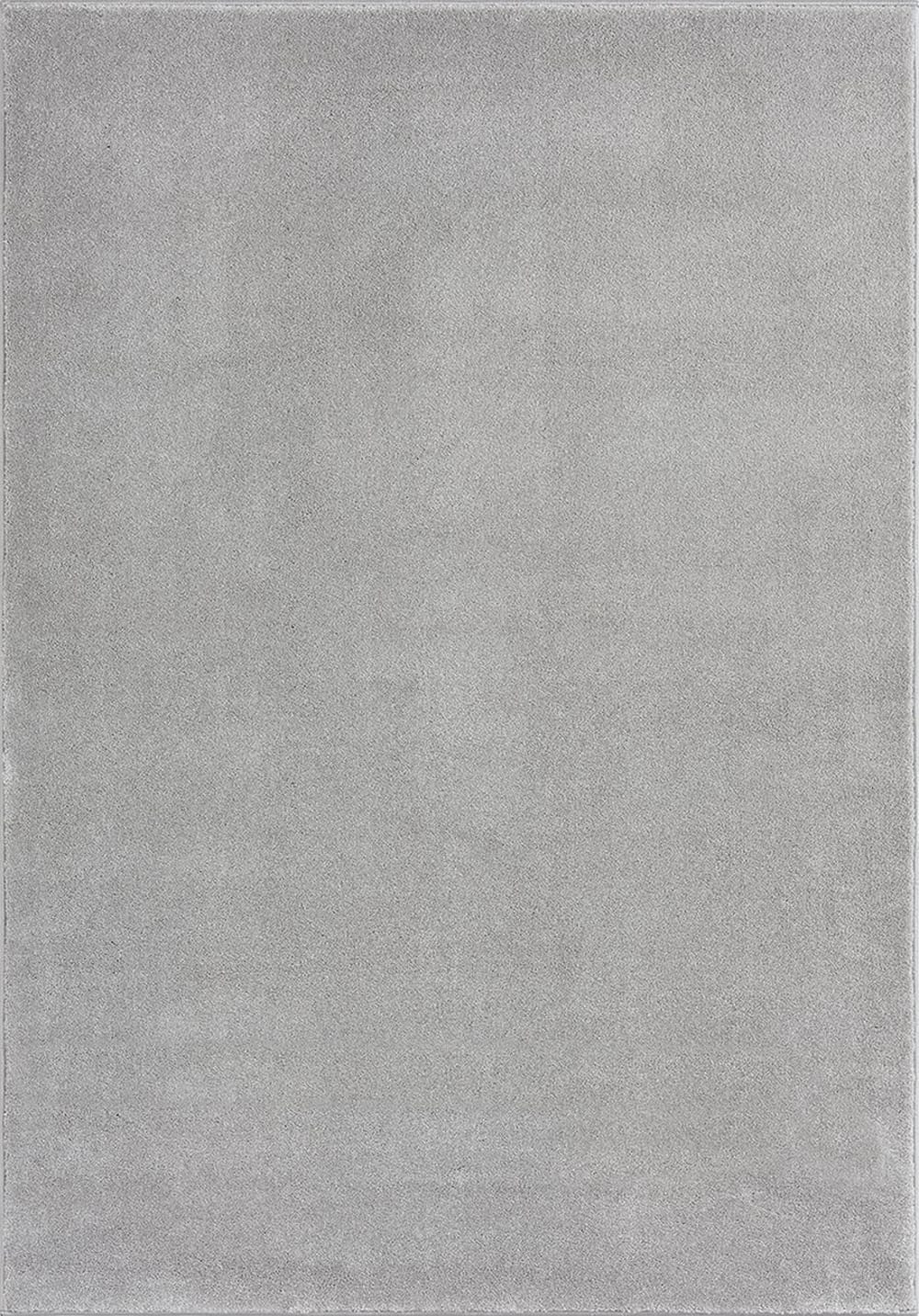 Tapis élégant salon, argent, 60 x 110 cm