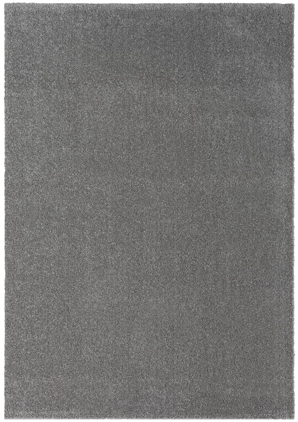 Tapis salon moderne moelleux, gris, 60 x 110 cm
