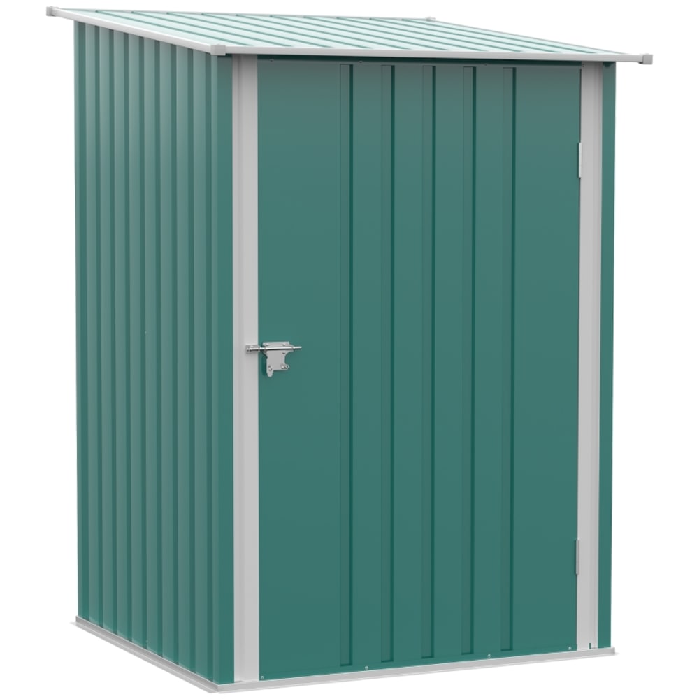 Abri de jardin vert 1,00