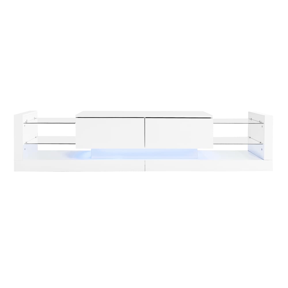 Meuble tv laqué brillant