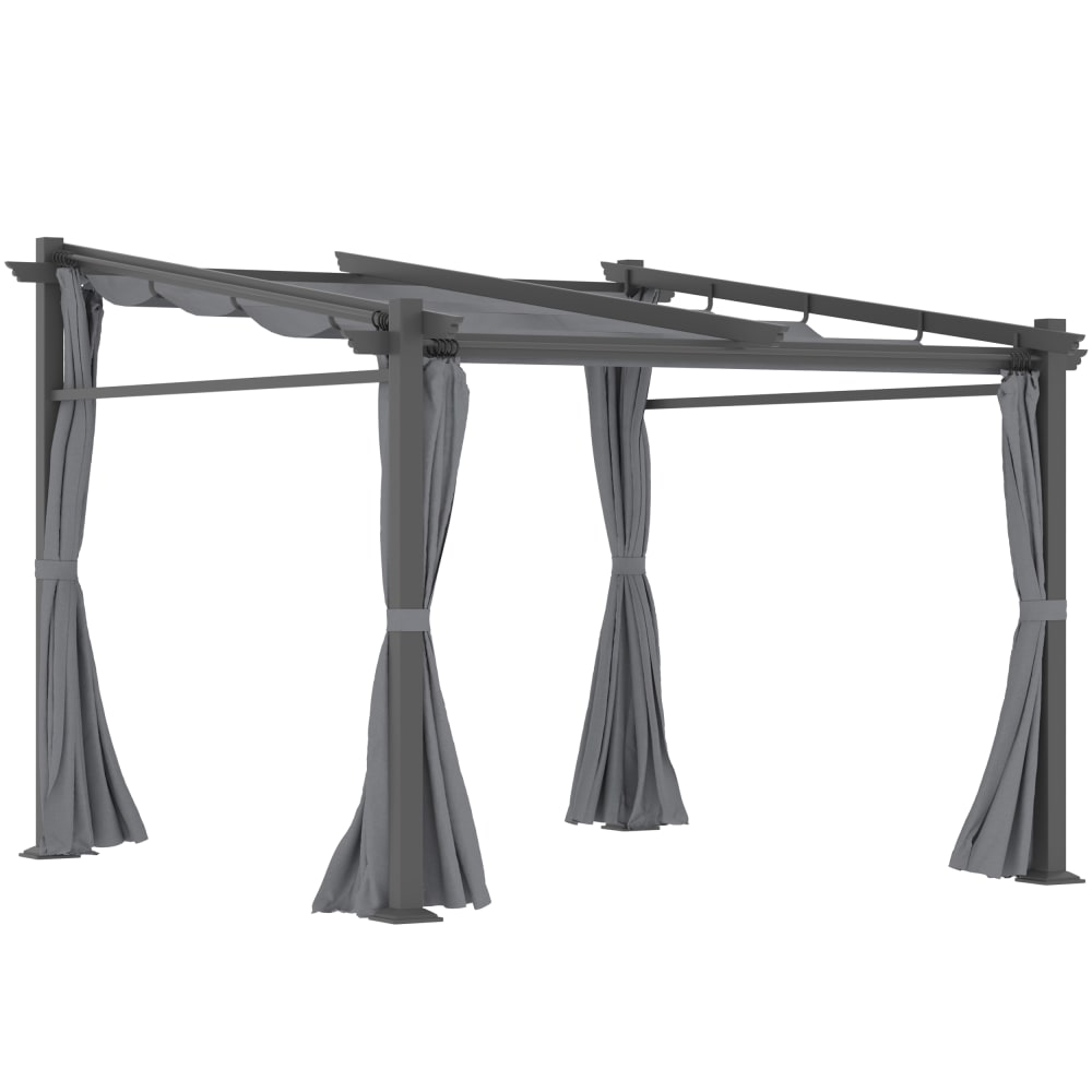 Pergola extensible hydrofuge