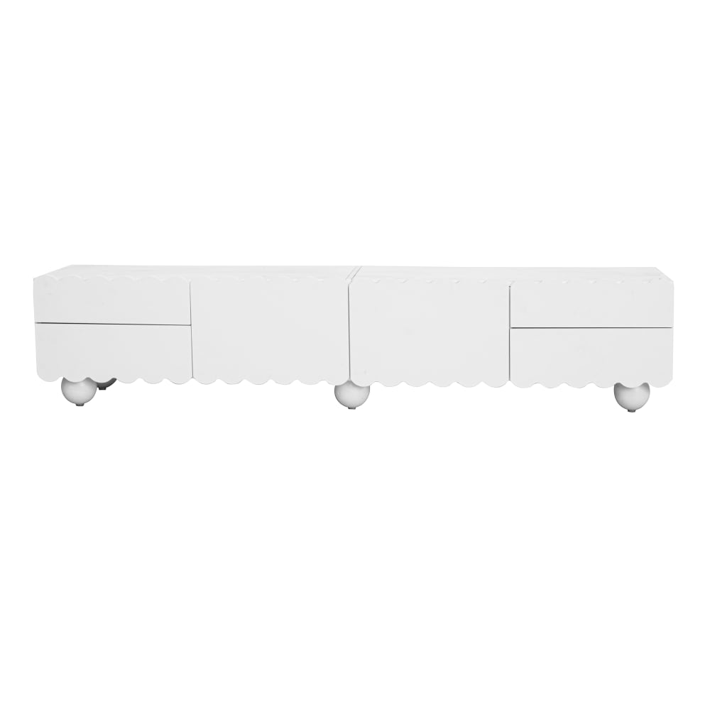 Meuble tv design incurvé - 175
