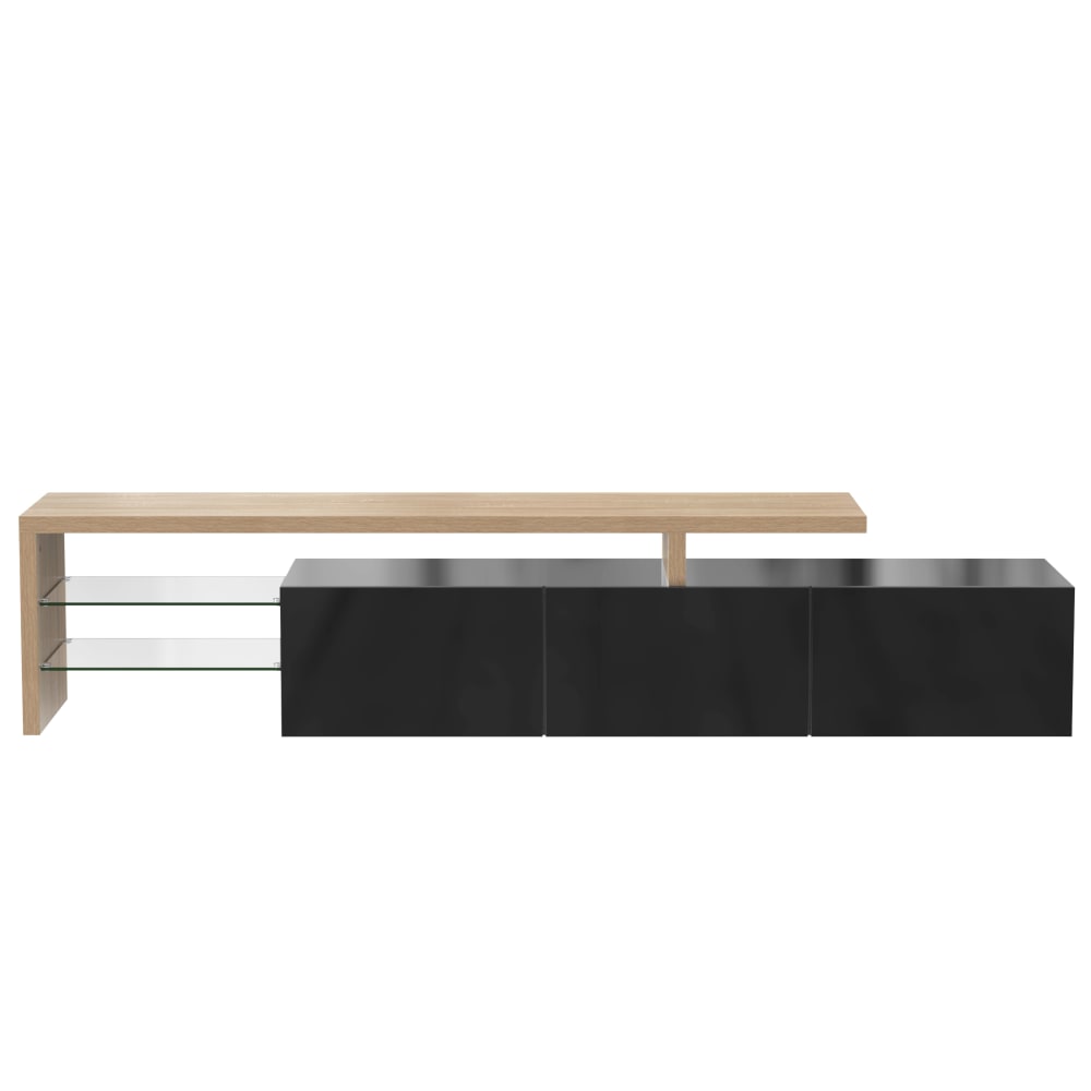 Meuble tv led étagères