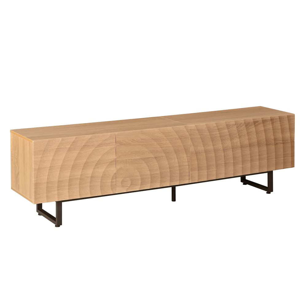 Meuble tv 180 cm, grain