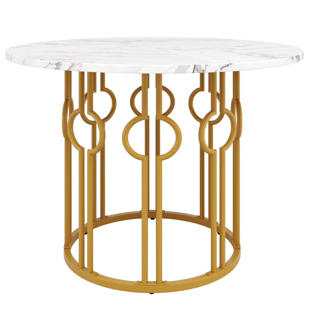 Table ronde 100x100x76 - pieds