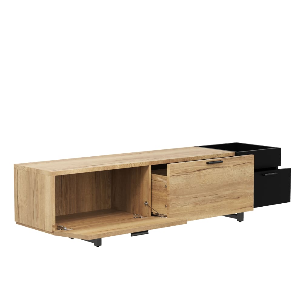 Meuble tv 180 cm led - structure