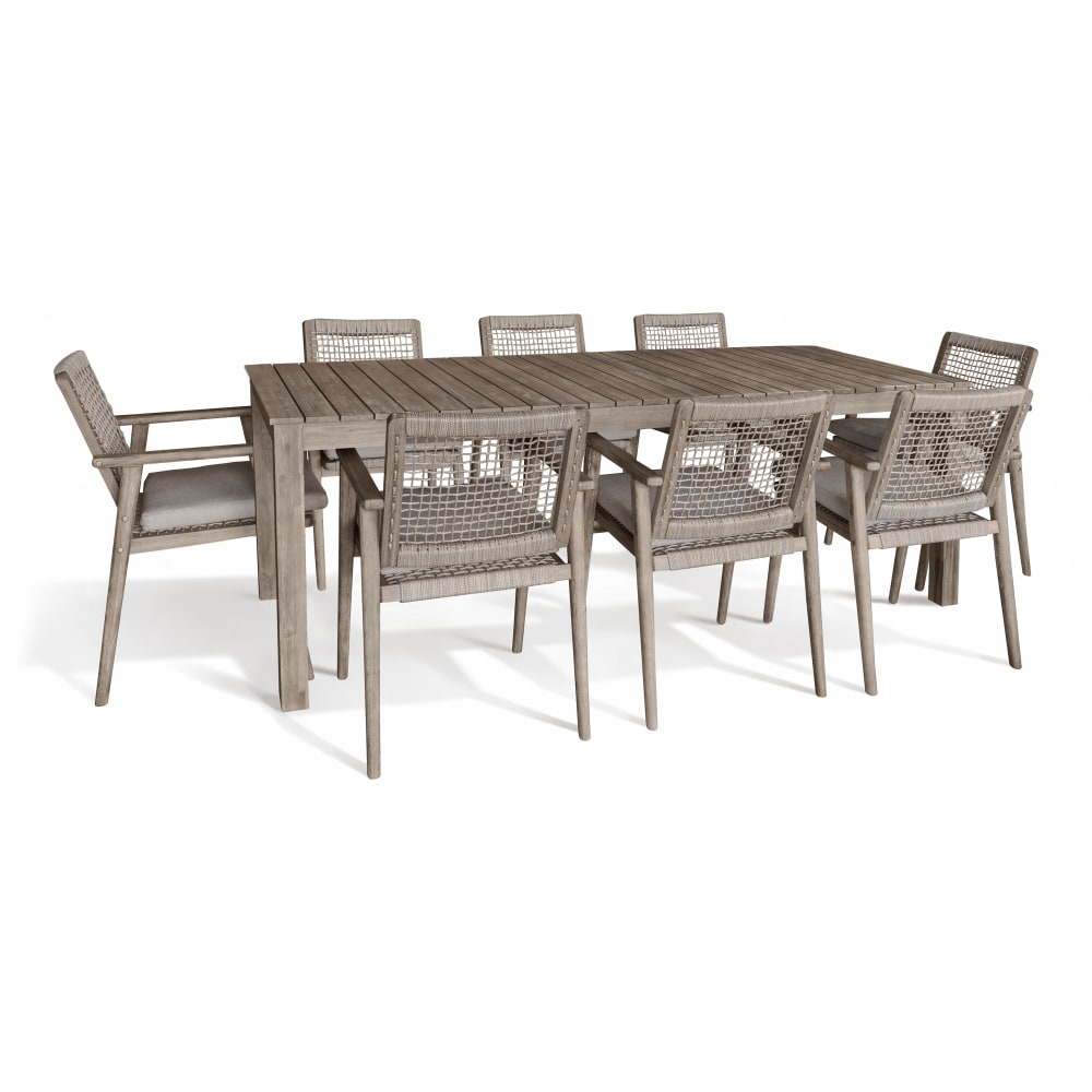 Ensemble table et 8 fauteuils