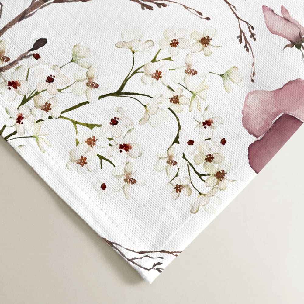 Servietten aus 100% Baunwolle (x4) Mehrfarbig 43x43 cm - Maisons