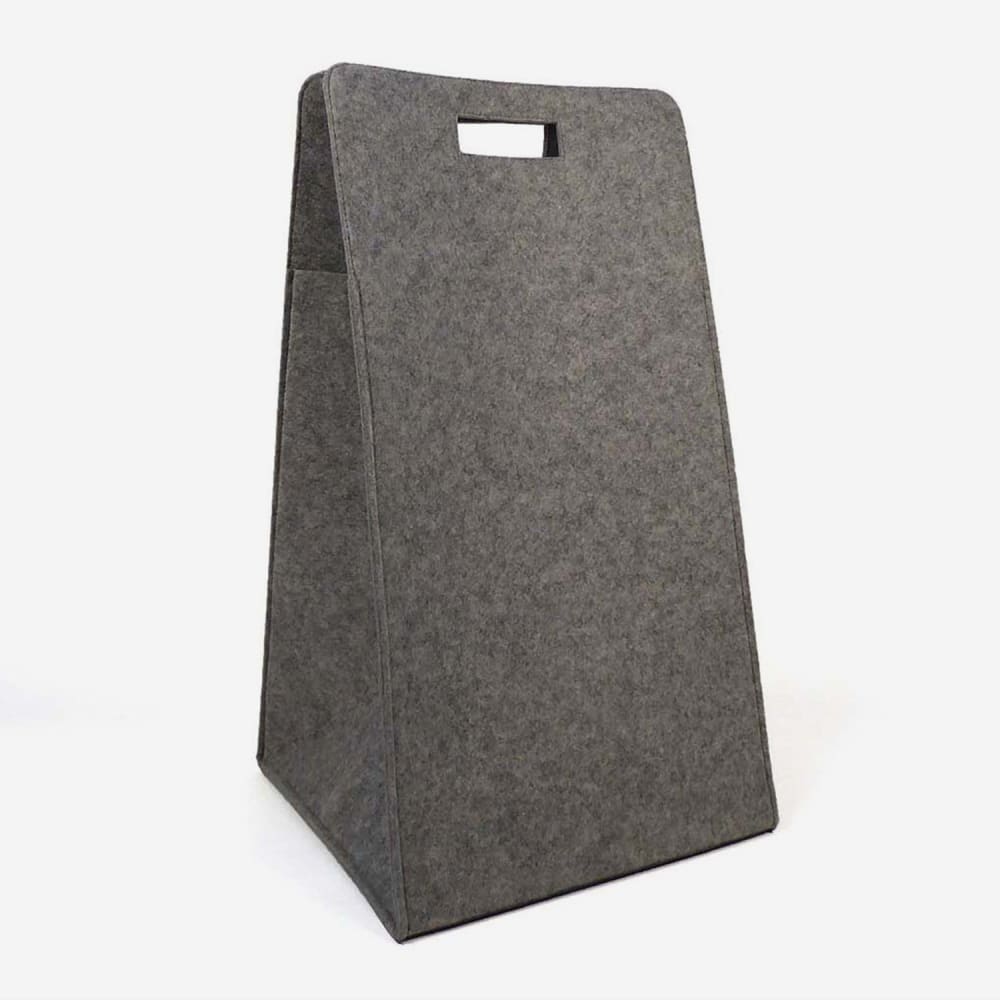 Panier à linge gris