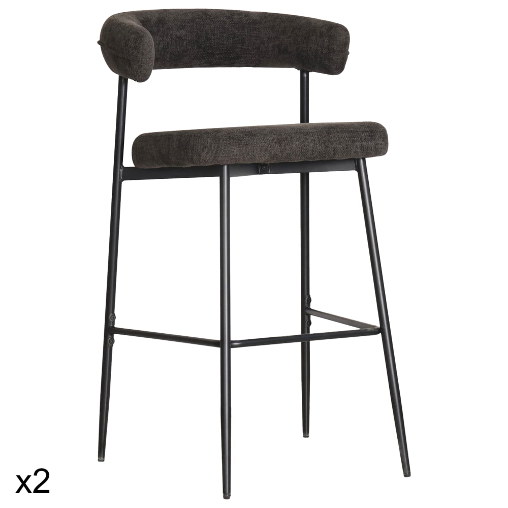 Lot de 2 tabourets de