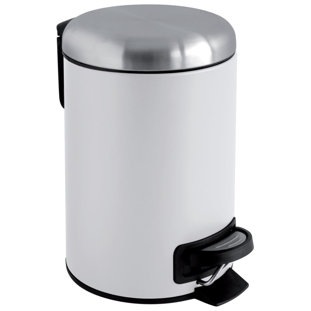 GELCO DESIGN Poubelle &agrave; p&eacute;dale fermeture progressive 3 L