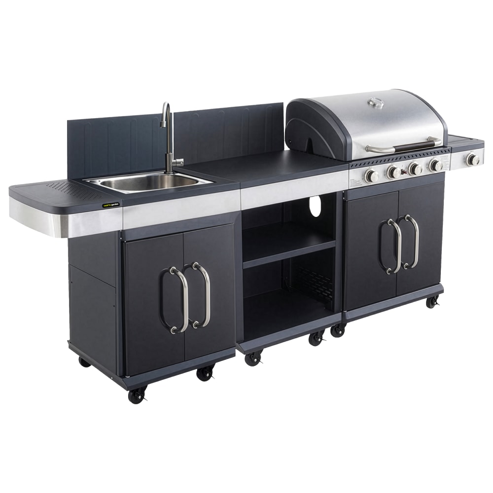 Cuisine extérieure barbecue - gaz
