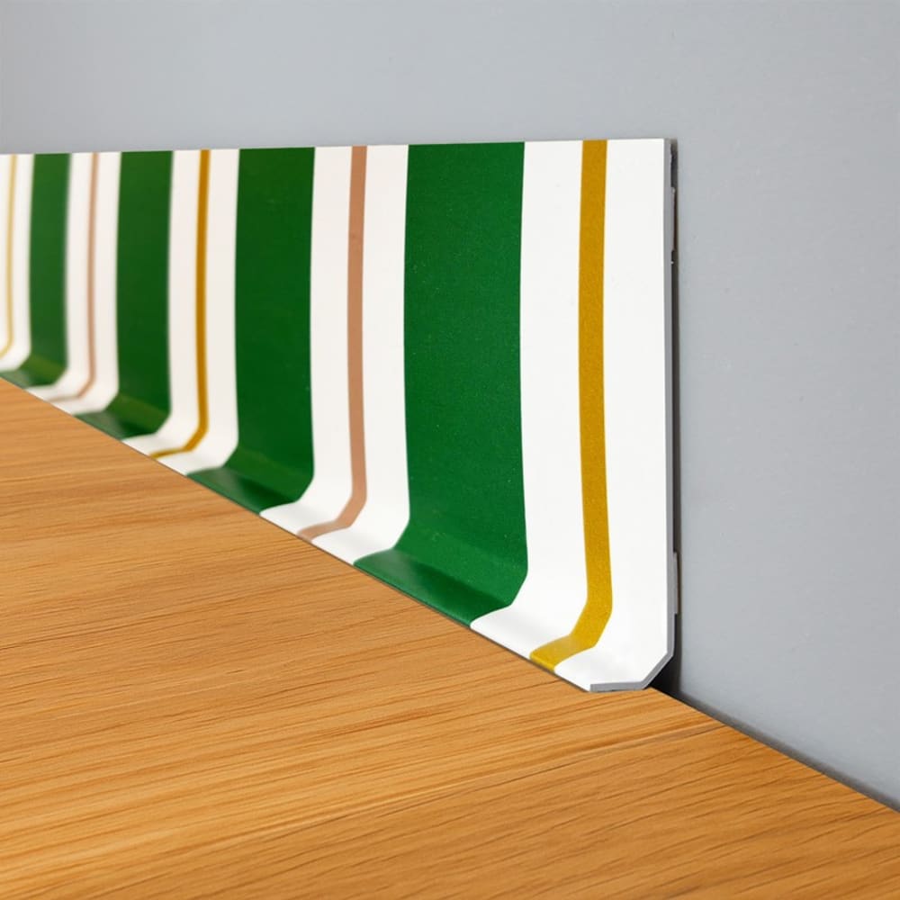 Plinthes pvc adhésives - vert