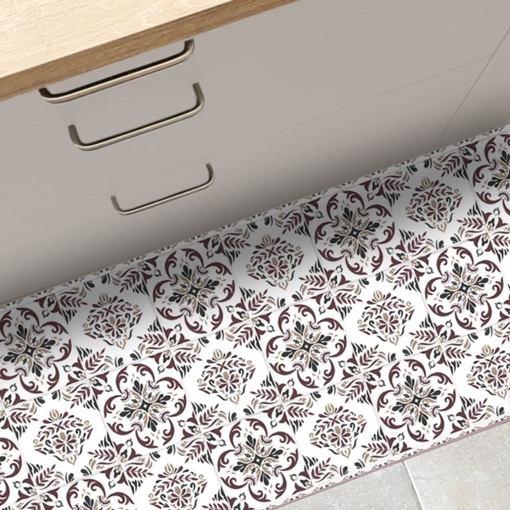 Tapis antidérapant - vinyle - int./ext. - Multicolore - 50x200cm