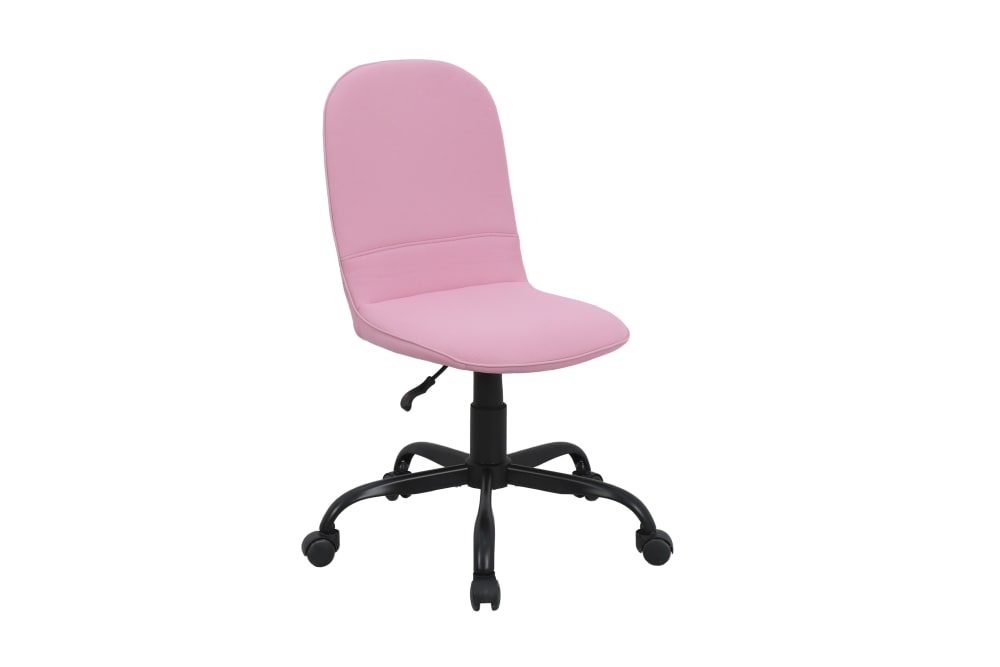 ByLiving Bürostuhl, Webstoff pink, B 42, H 85-95, T 54 cm style modern Rot