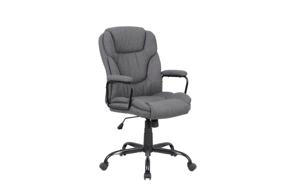 ByLiving Bürostuhl, Webstoff grau, B 57, H 99-109, T 67 cm style modern - -