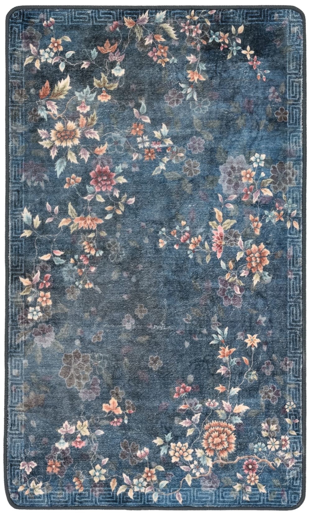 Tapis de bain moelleux - pétrole 50x60 cm