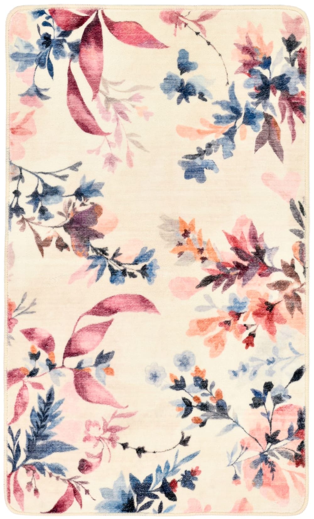 Tapis de bain moelleux - multi pastel 70x120 cm