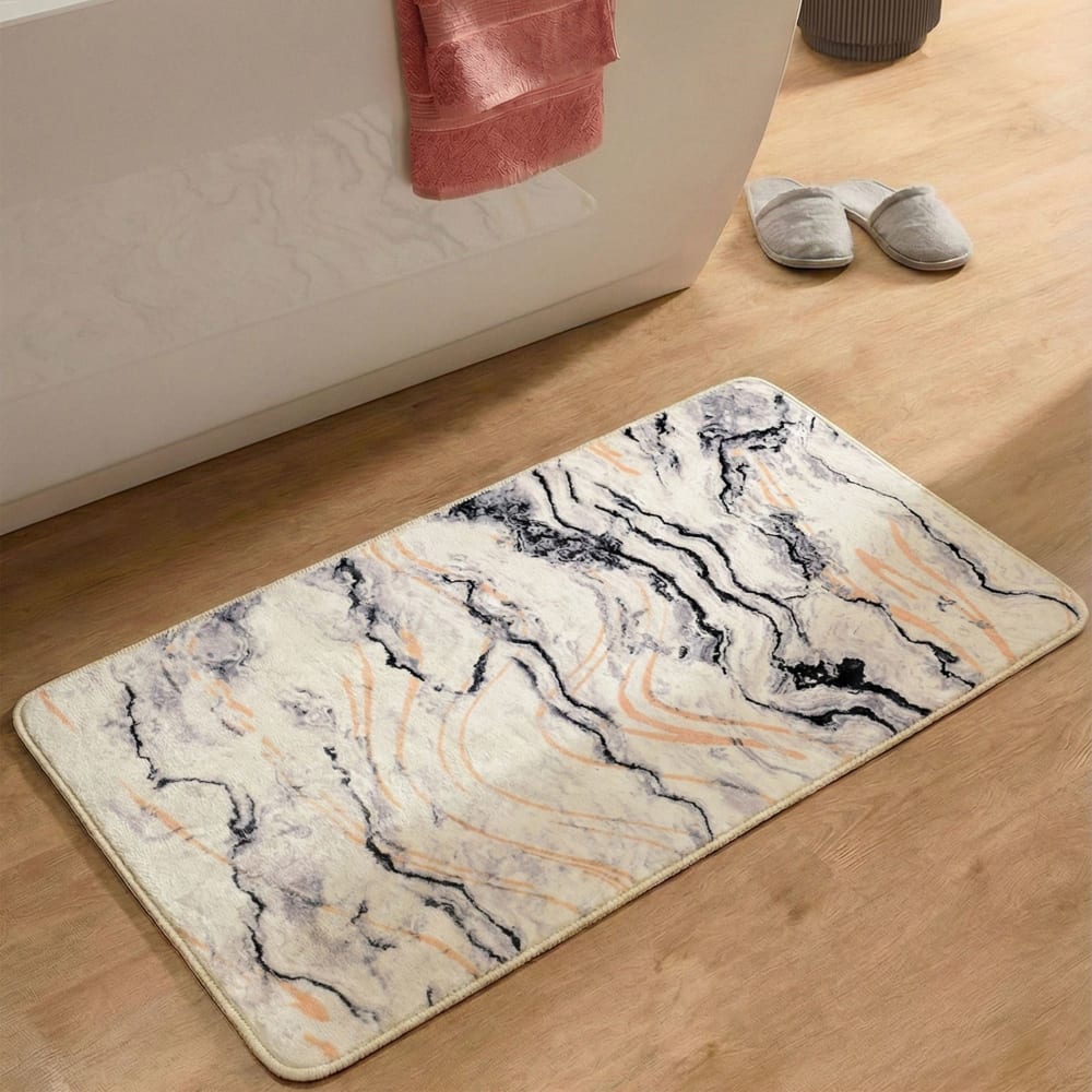Weiche Badematte - Creme multi 50x60 cm - Maisons Du Monde