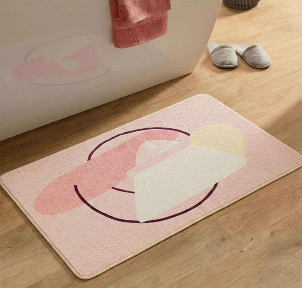 Weiche Badematte - Rosa 70x120 cm - Maisons Du Monde