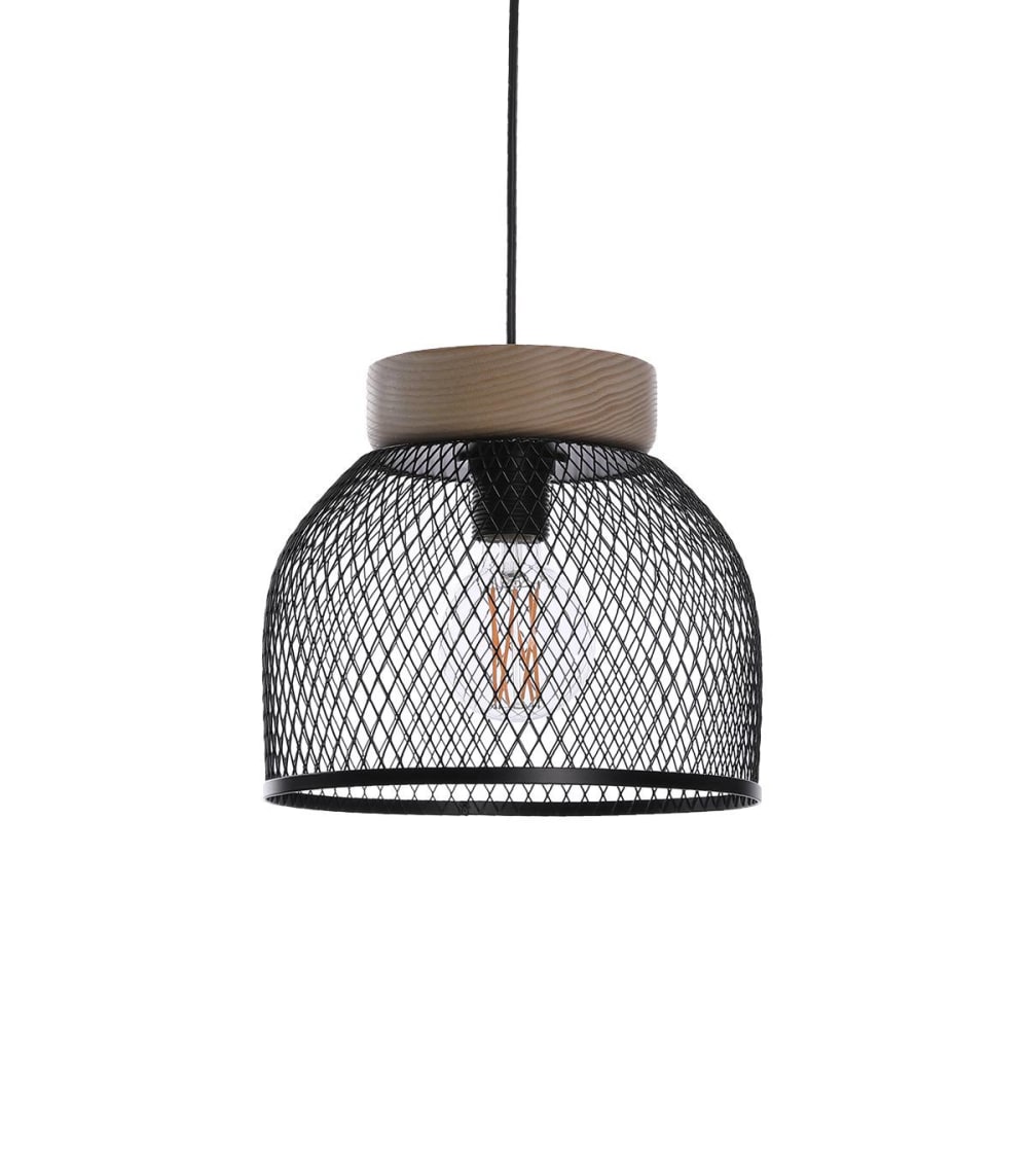 suspension en bois / liège naturel, d.25 cm