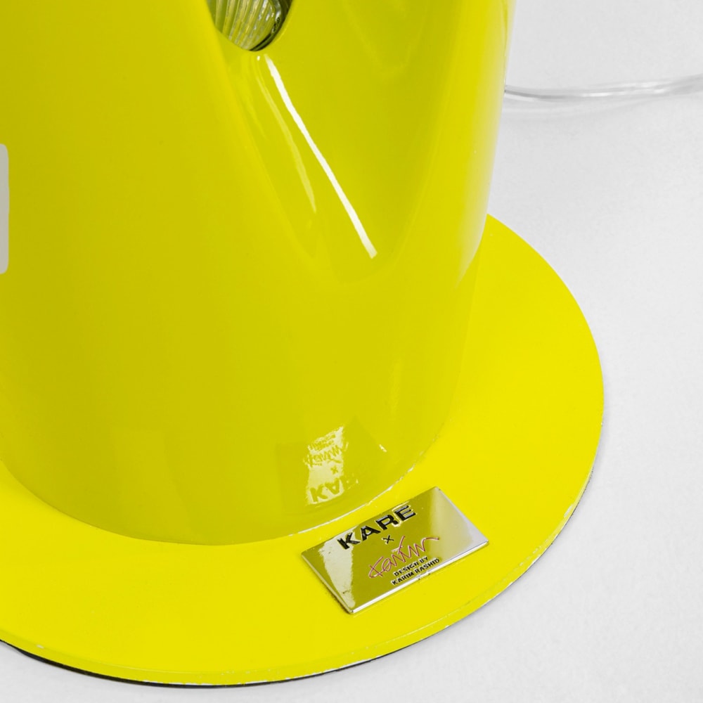 Lampadaire en fibre de verre verte — vue 4