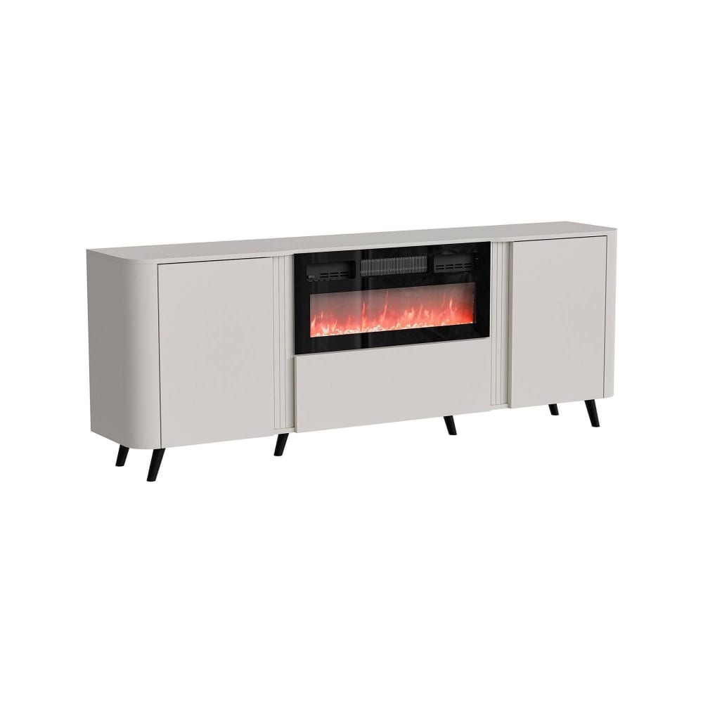 buffet en bois beige