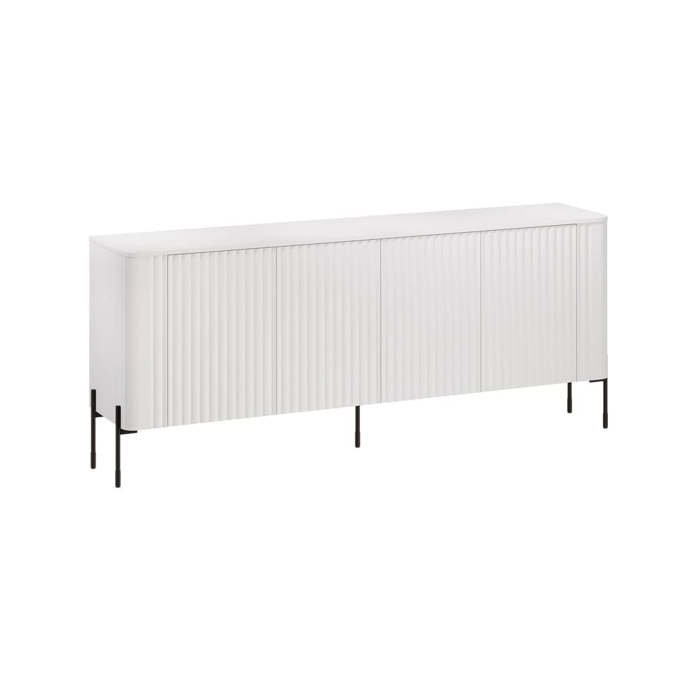 Buffet Bois Blanc 190x40x80h cm