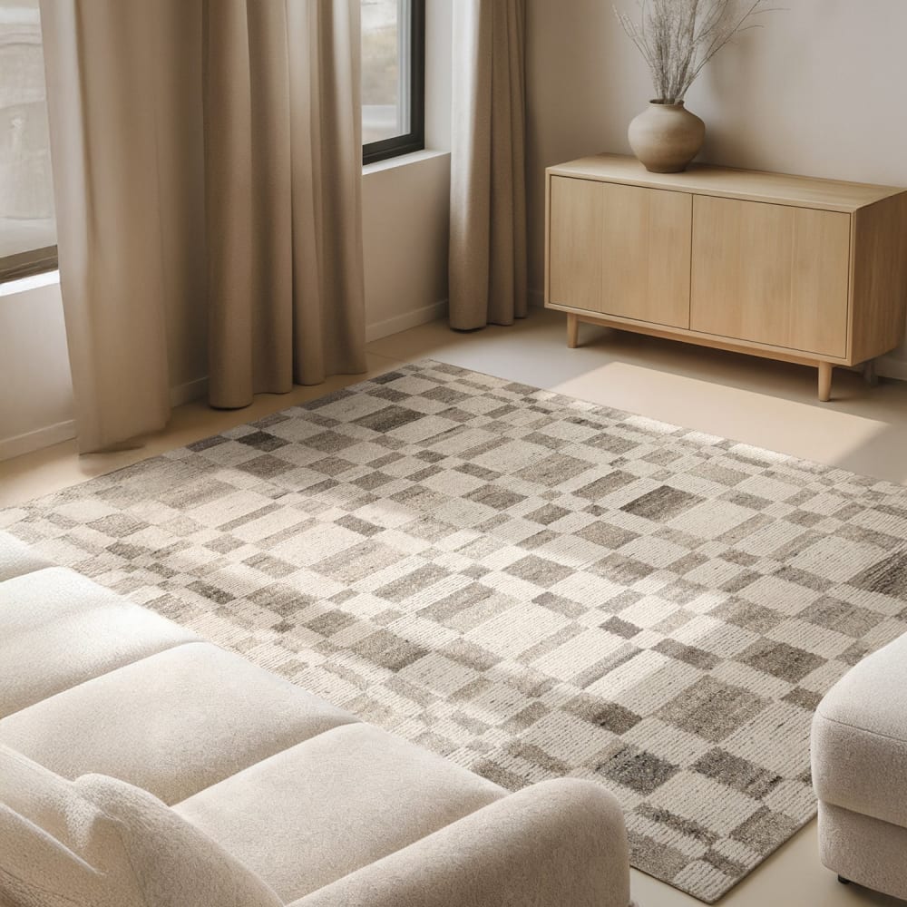 Tapis fait main en laine gobi 160x230cm — vue 3