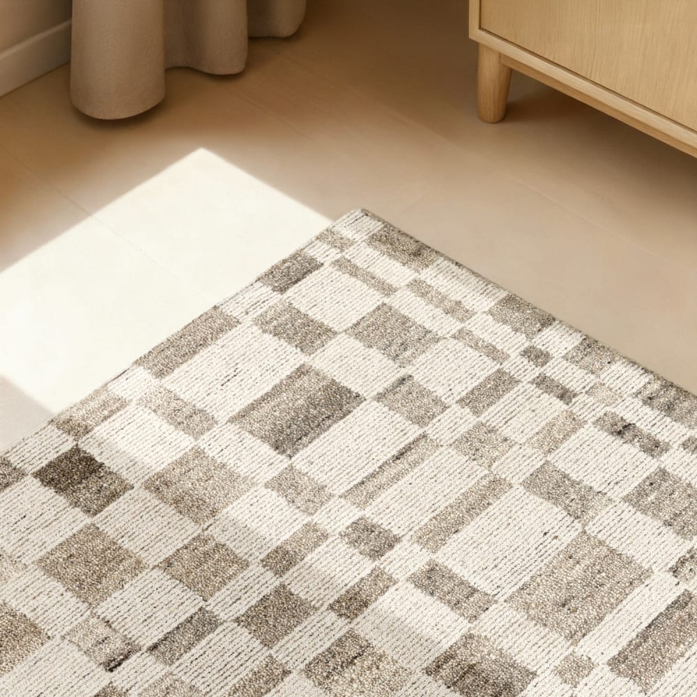 Tapis fait main en laine gobi 160x230cm — vue 4