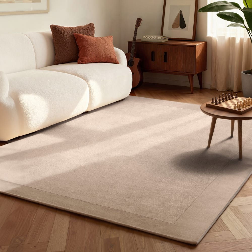 Tapis en laine tufté main beige - villeroy & boch 160x230cm — vue 3