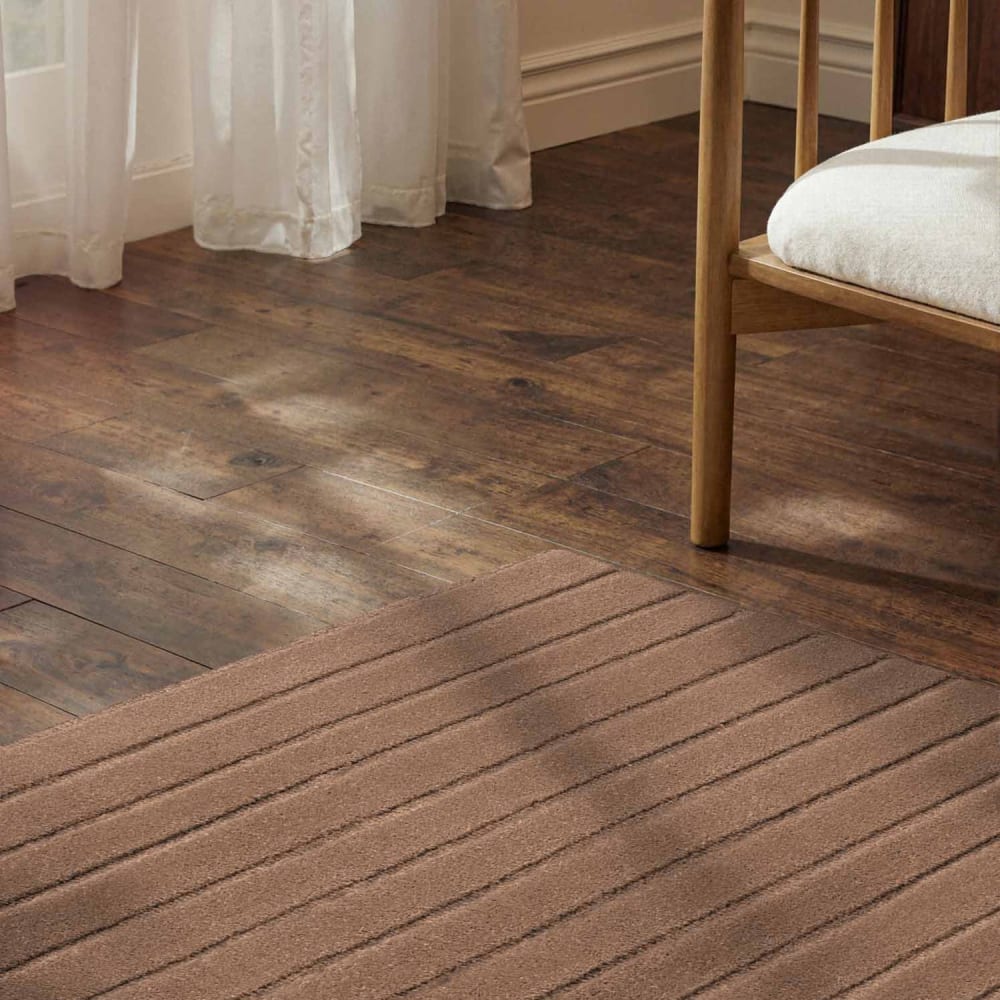 Tapis en laine tuftée main beige 80x150cm — vue 4