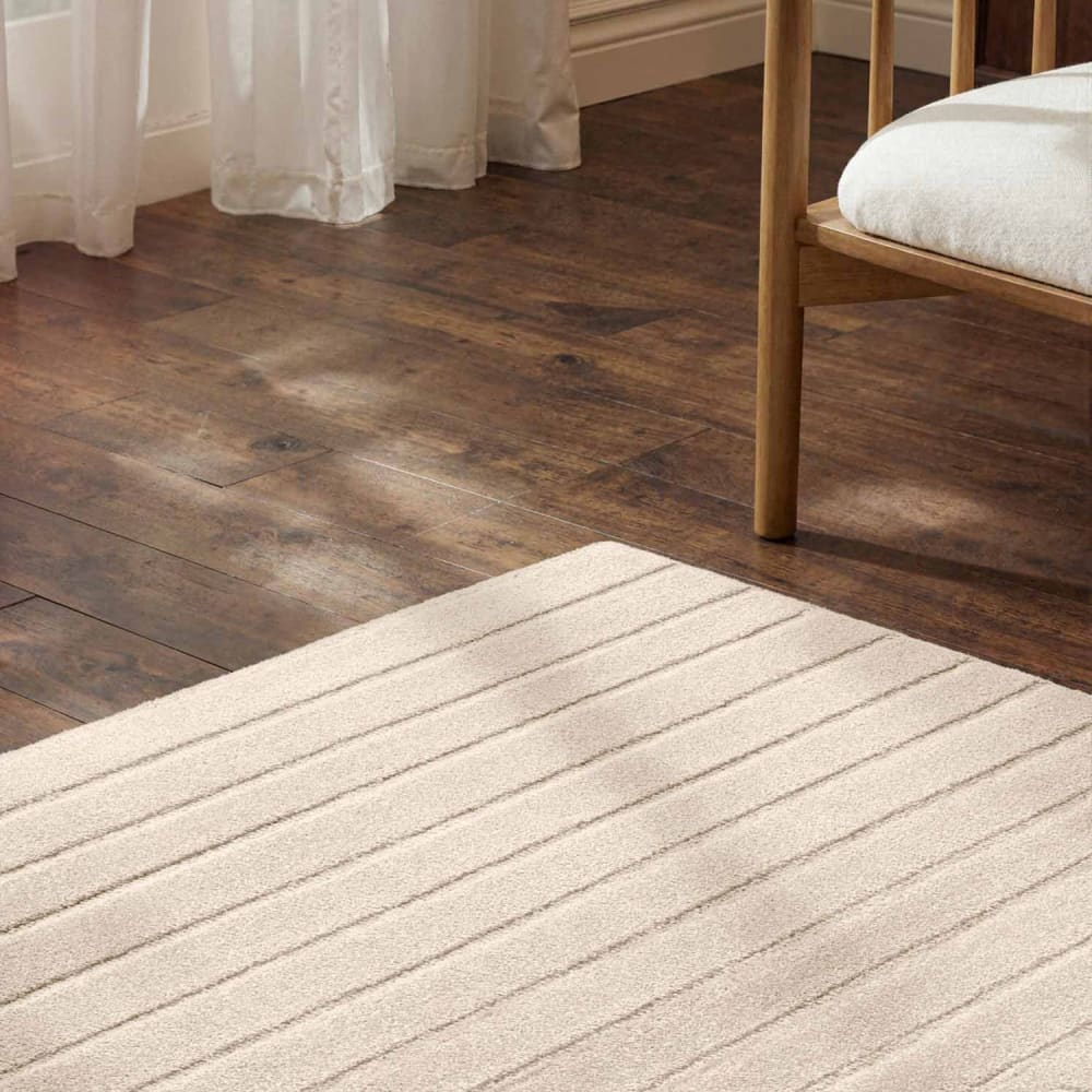 Tapis en laine tuftée main crème 120x180cm — vue 4
