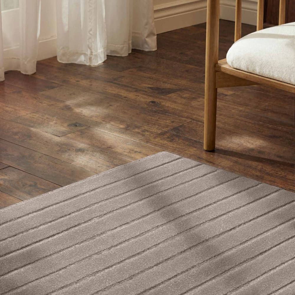 Tapis en laine tuftée main gris 160x230cm — vue 4