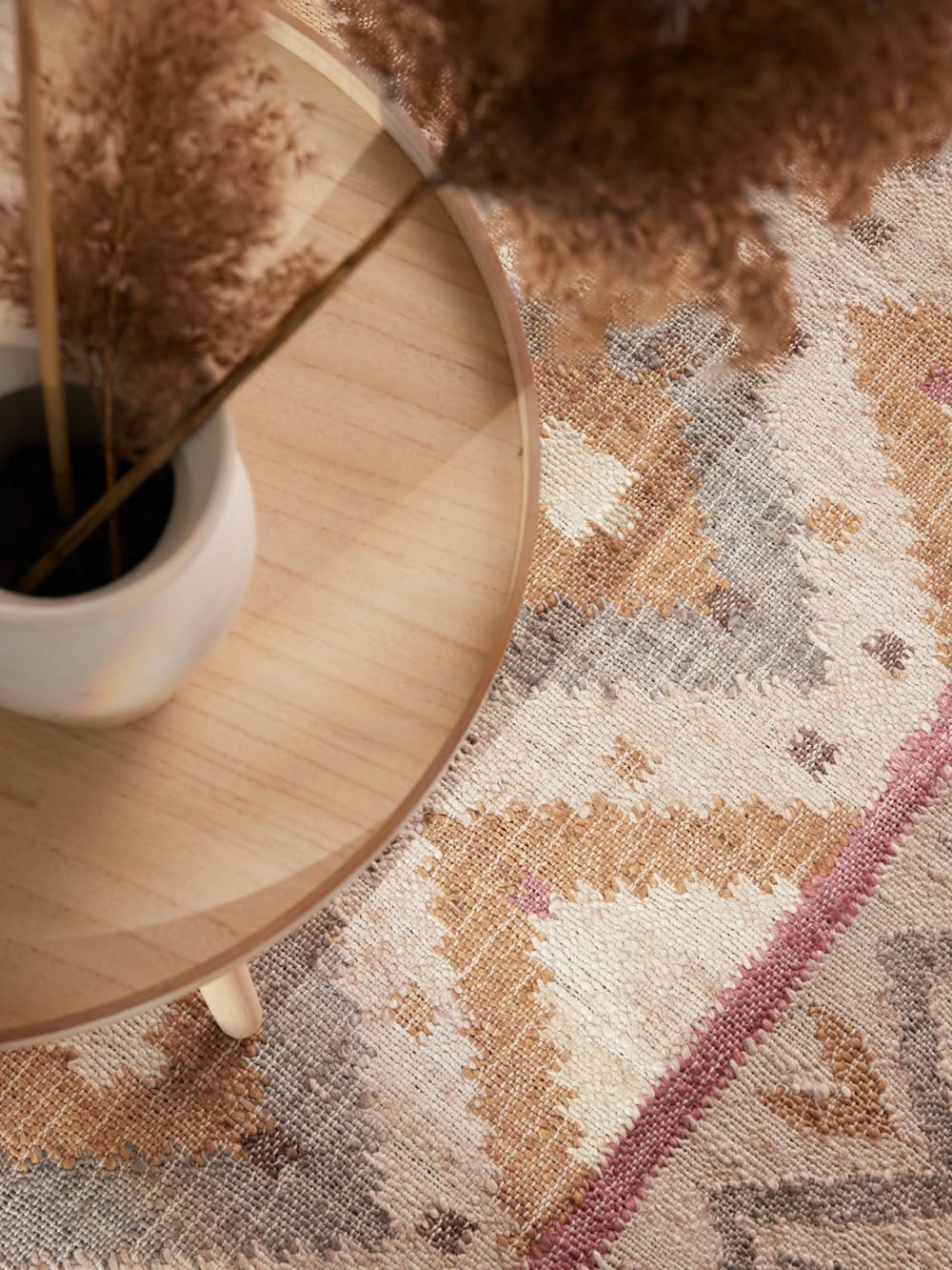 Tapis Kilim Jute à Franges AINA 80x150cm — vue 4