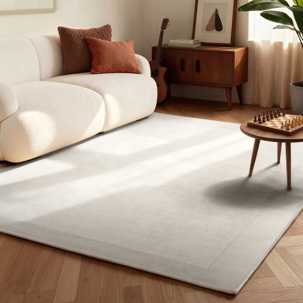 Tapis en laine tufté main crème - villeroy & boch 80x150cm — vue 3