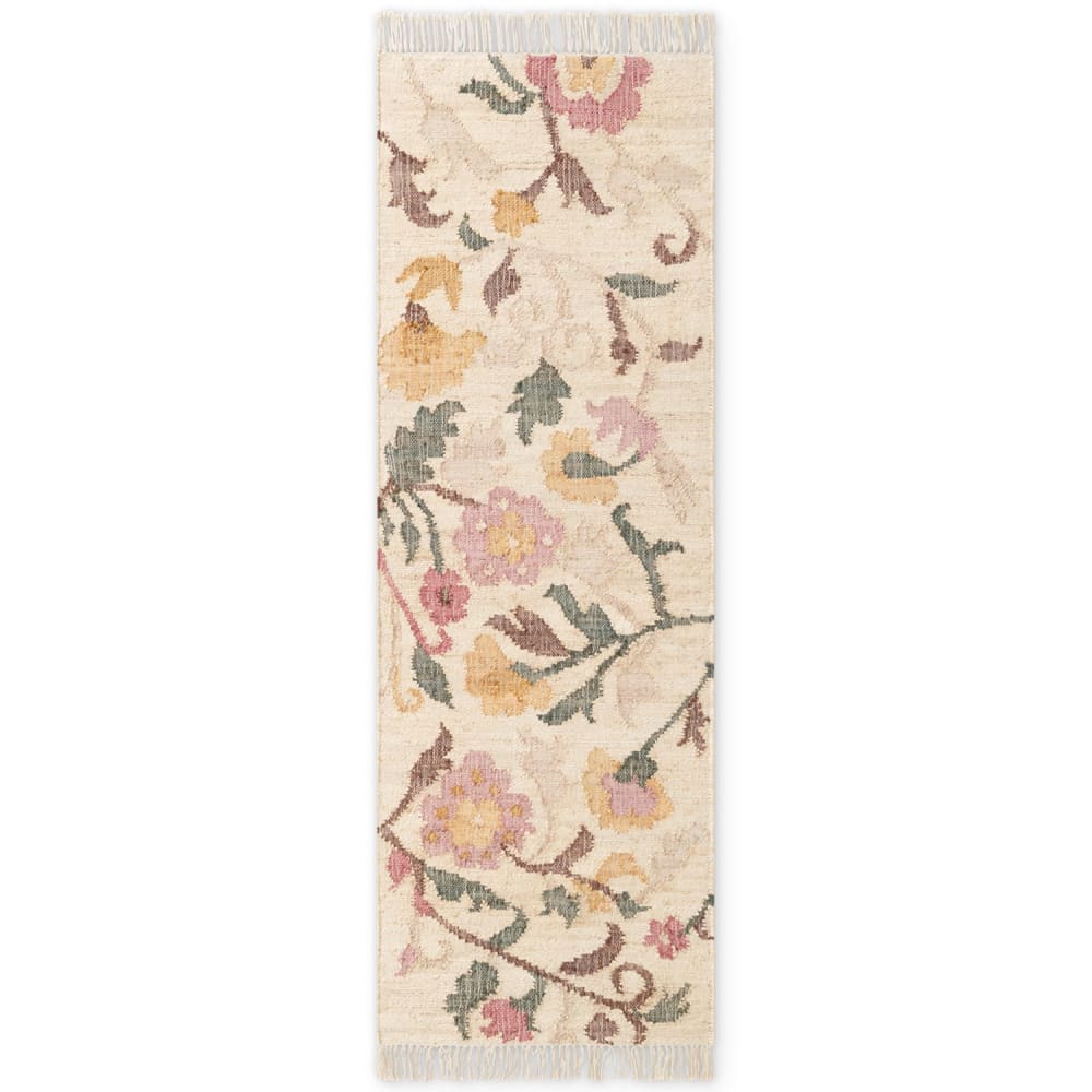 Tapis Kilim Jute à Franges SUZAN 80x150cm