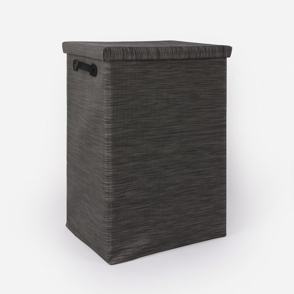 Panier à linge gris