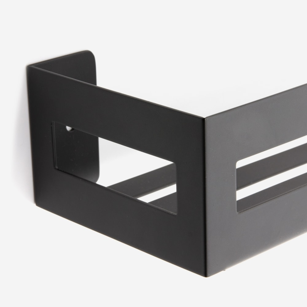 Etagère murale en inox noir — vue 4