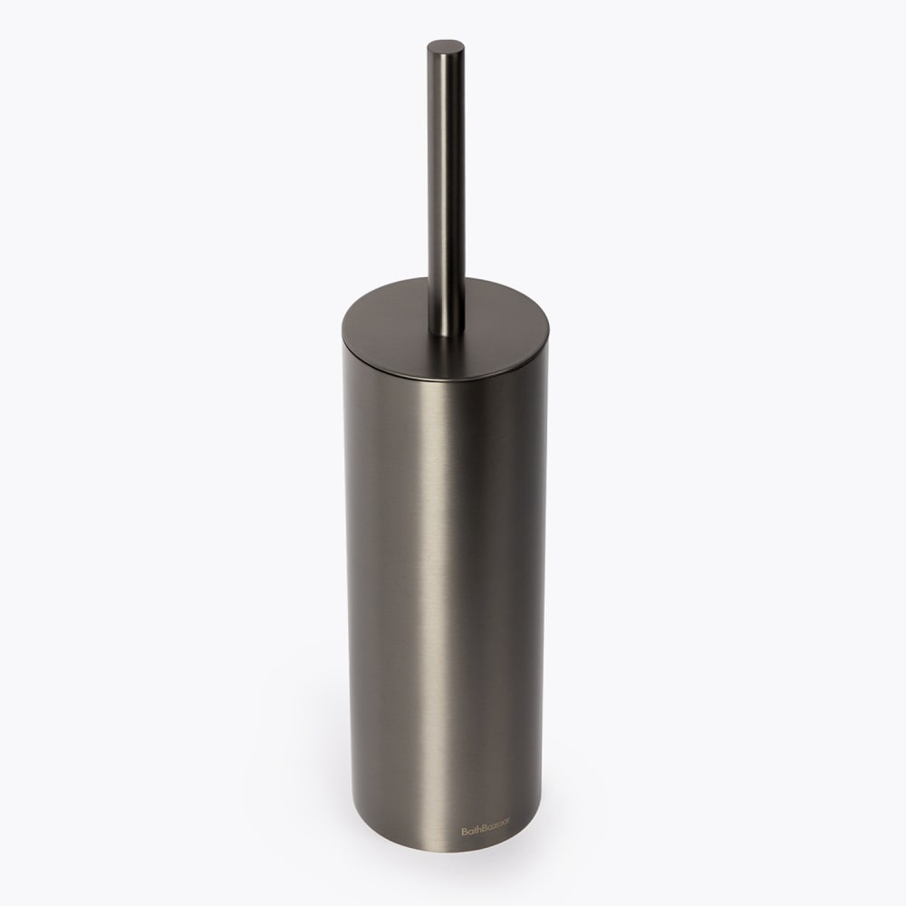 pot à brosse wc inox