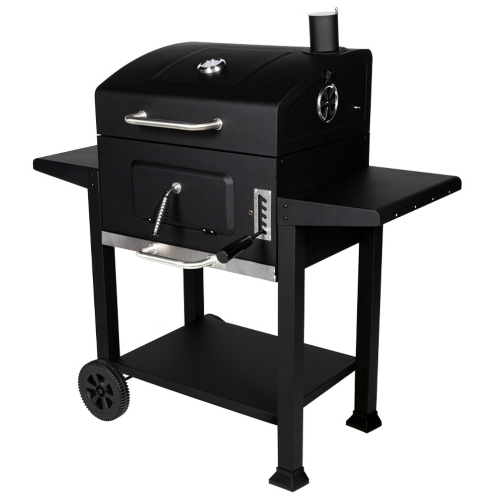 barbecue à charbon sur