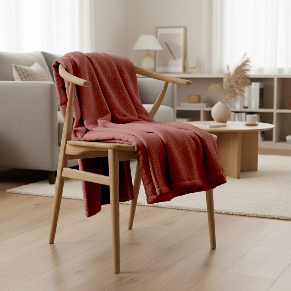 100% Polyester-Decke, 130x170 cm - Maisons Du Monde