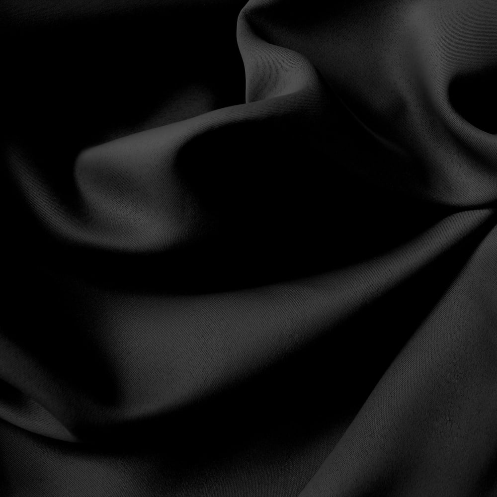 Rideau anti-feu flamme M1 occultant noir 140x260cm — vue 3