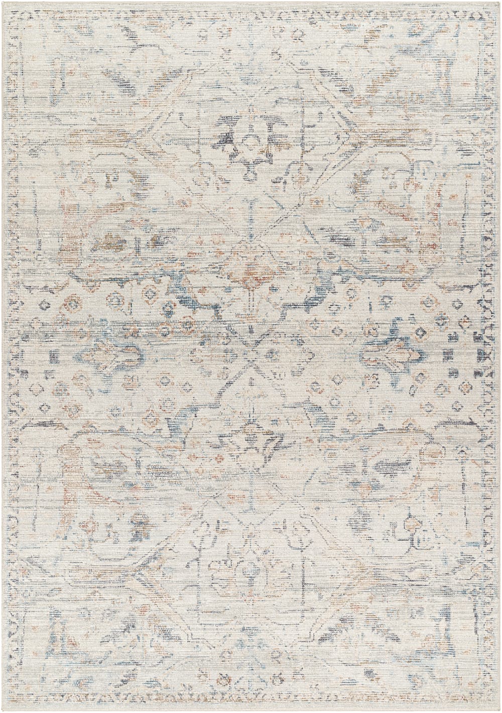 Becki Owens x Livabliss Vintage Teppich Creme 157x213 - Maisons