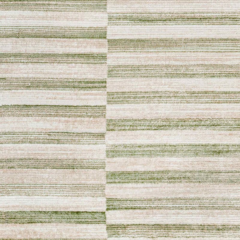 Tapis scandinave moderne vert 160x213 — vue 4