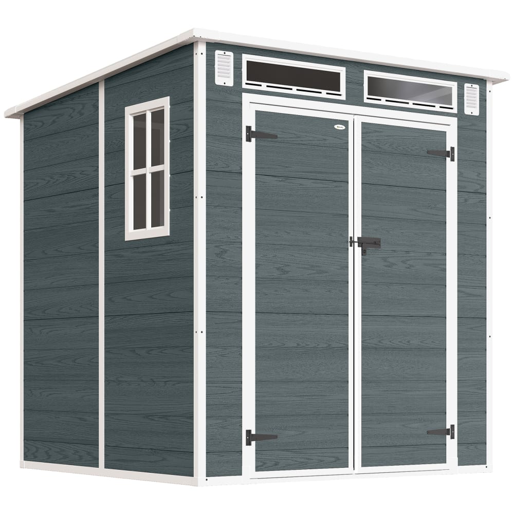 Abri de jardin double