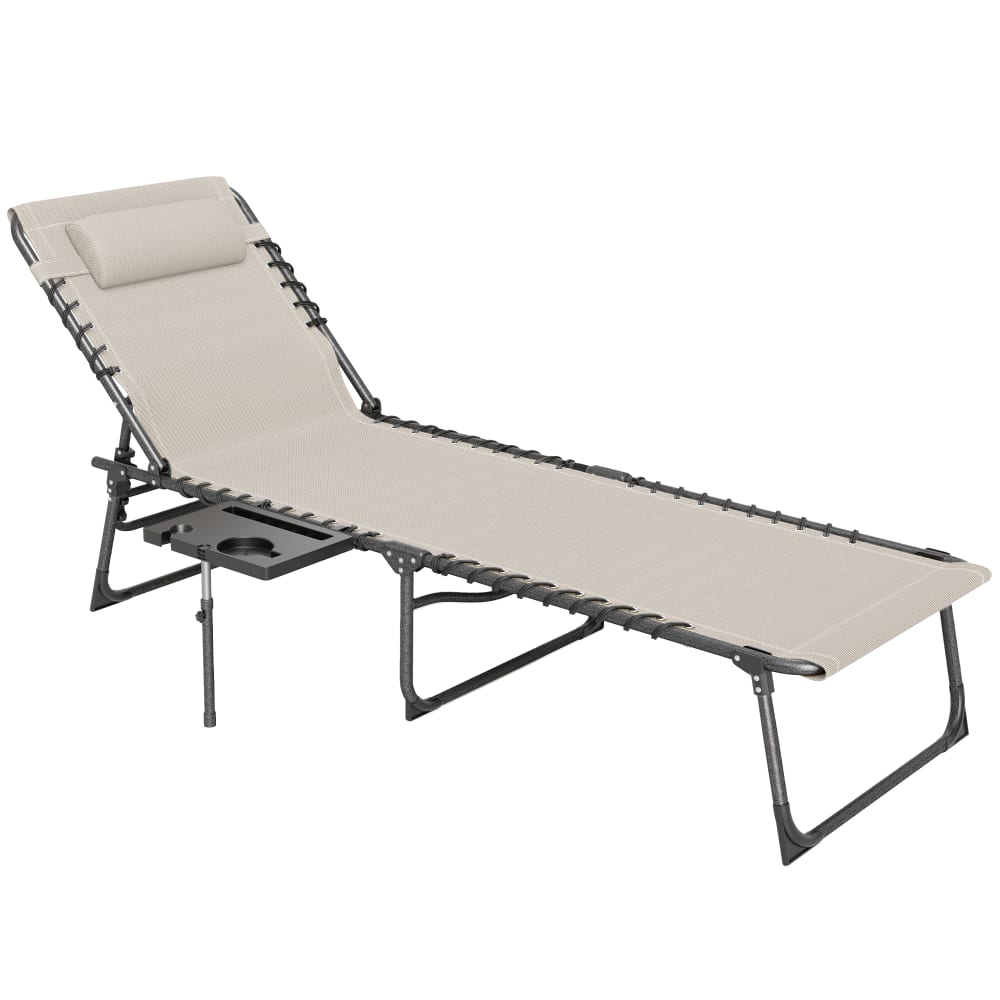 Chaise longue pliante