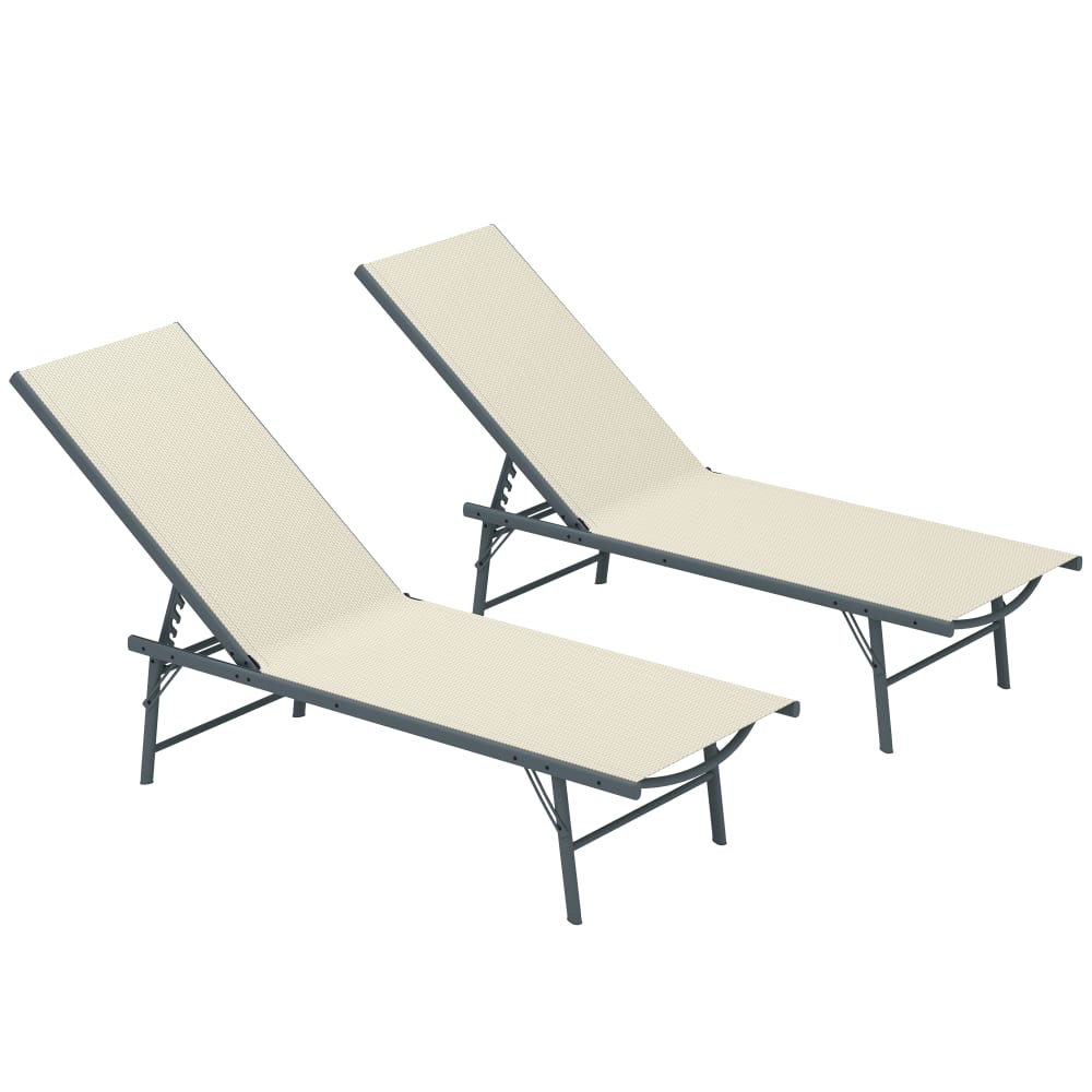 chaise longue pliante