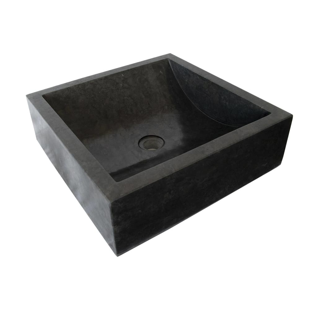 Vasque à poser en marbre noir  40 × 40