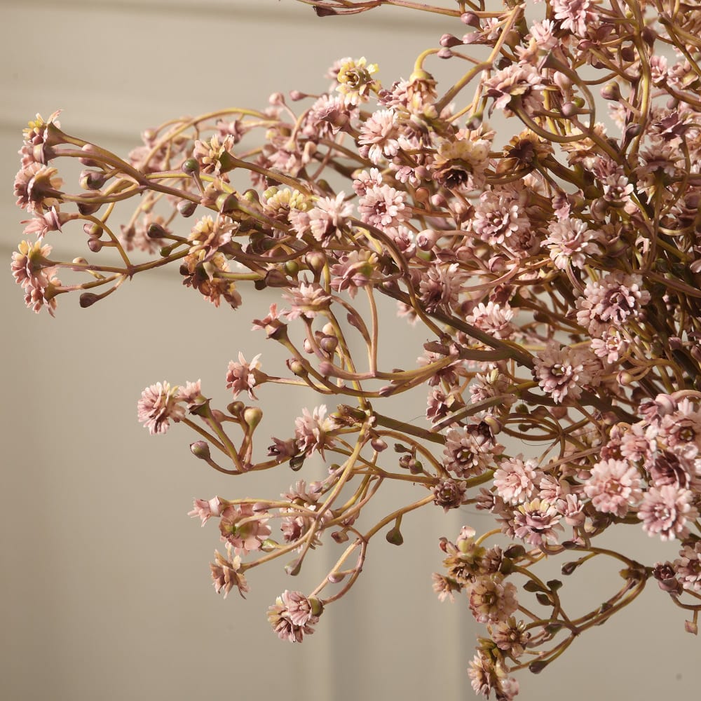 Tige de gypsophile artificielle rose pâle h59 — vue 4
